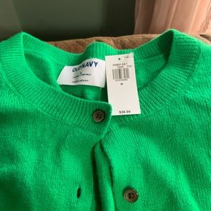 NWT Kelly Green Cardigan